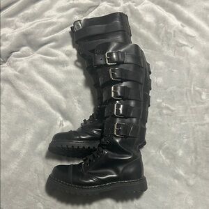 Steel Toe Vintage Demonia Boots